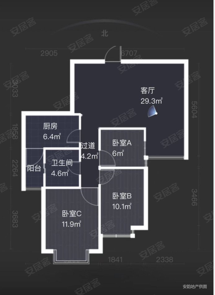 吾悦广场旁房东换房低价出售精装修满两年急售,众和康园二手房,80万,3