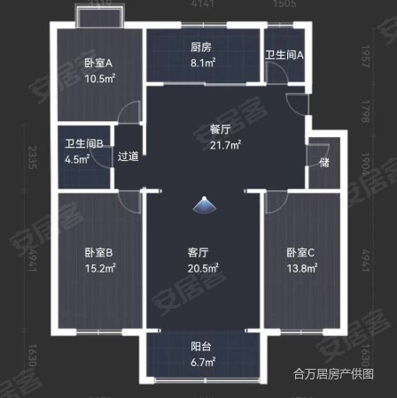 炼一 新小区 中鹏锦绣 电梯房 可按揭,中鹏锦绣广场二手房,139万,3室2