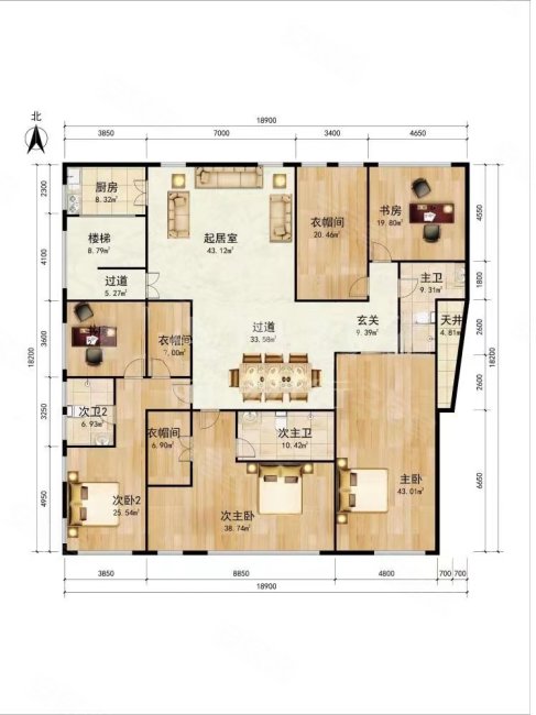 紫玉山庄二手房,8800万,5室3厅,8卫,700平米-北京安居客