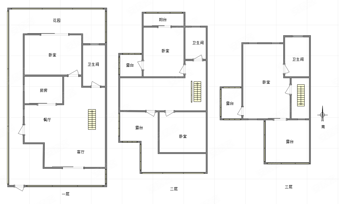 北京城建云熙台(别墅)6室3厅4卫150㎡南北185万