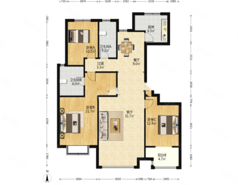 凭海临风一期二期