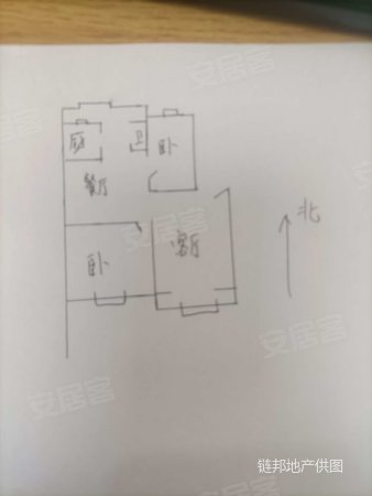 自由路7号街坊2室1厅1卫106.88㎡南北75万