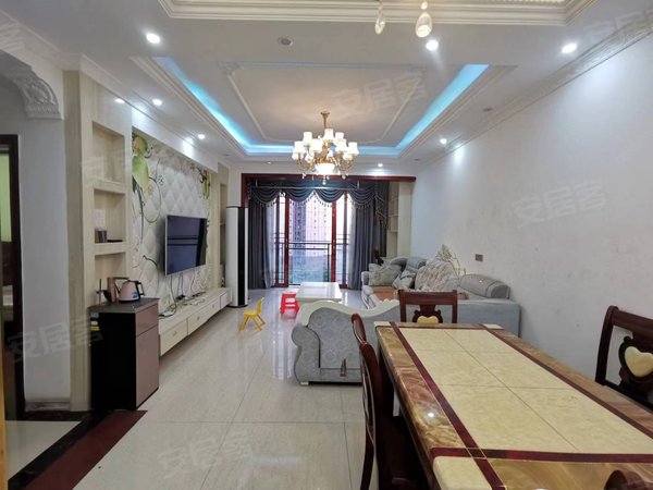 达州大竹大竹城区学府上城急租学府上城精装两房两卫9成新,出租家具