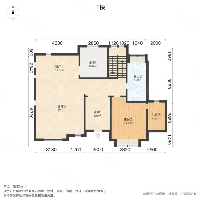 滨海湖别墅6室3厅4卫403㎡南北448万