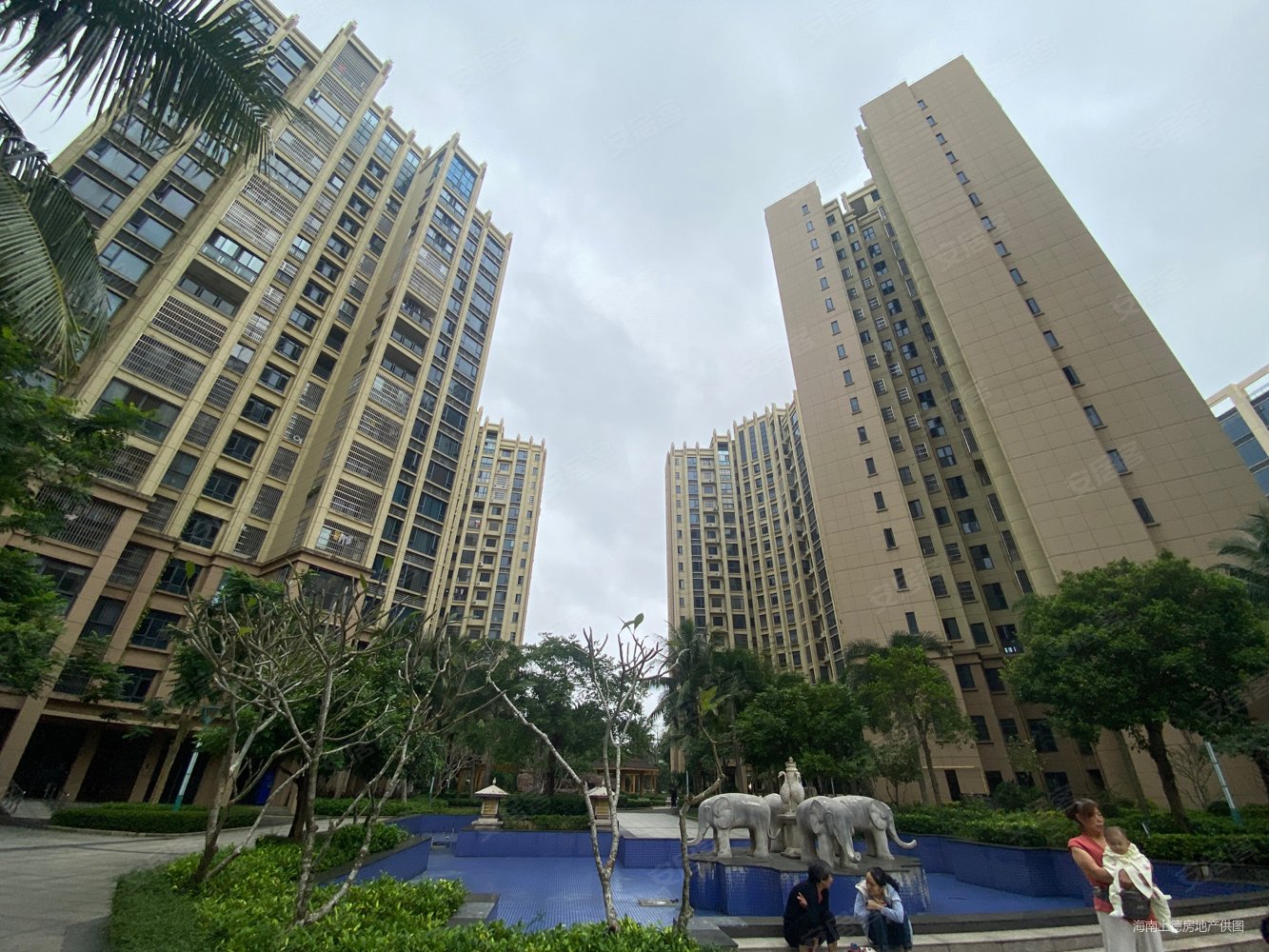 滨江帝景4期2房2厅精装修丨椰博琼山侨中