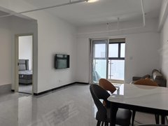 合肥新站陶冲湖京商G区朝南两室大边户 家具家电齐全拎包入住免费停车 随时看出租房源真实图片