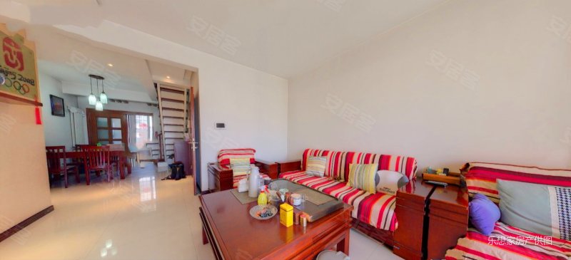 二环里 绿洲    四十四中 12年房龄 小高层顶跃带露台