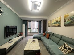 乐山市中高新区邦泰大渡河府精装大两房！月付仅需1000 先到先得 可拎包入出租房源真实图片