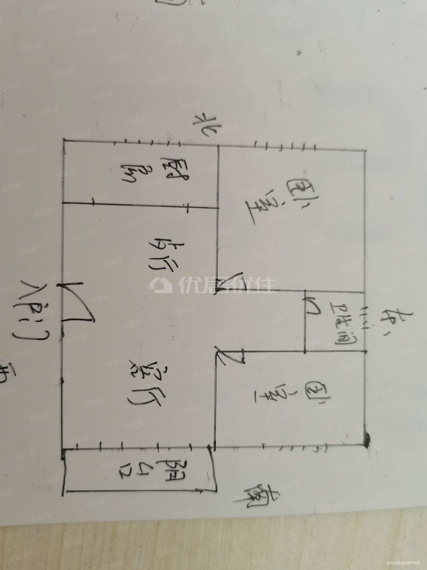 永冠滨河佳苑2室2厅1卫91.87㎡东59.8万