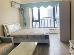 信阳浉河和美广场浉河中学旁 1室1厅 550元每月 短租 月付 房子干净出租房源真实图片