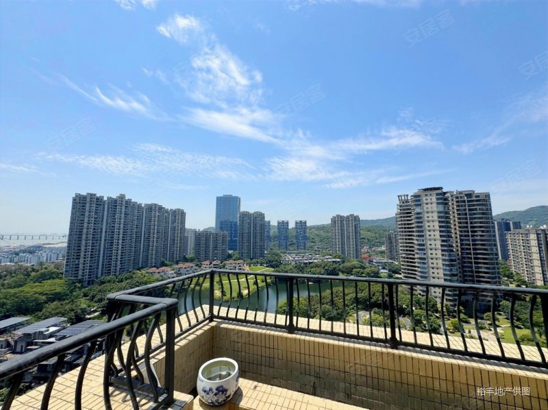 大平台 复式高层 视野无遮挡 正南朝向 看湖看海,南沙碧桂园天玺湾