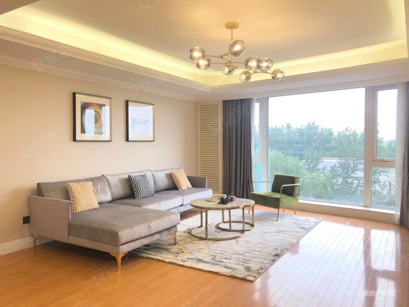 涌金1个点棕榈泉租售直降100观景朝阳公园湖泛海国际