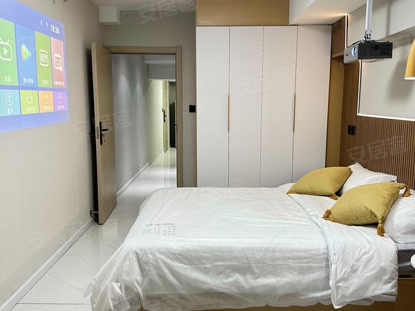 丽晶国际 一室一厅 配高清投影仪 室内干净清爽,萧山租房-杭州58安居