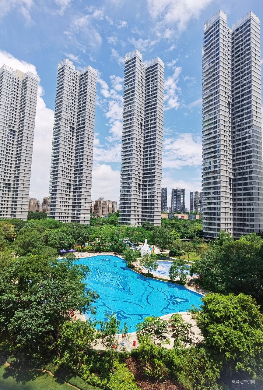 泰丰千花岛一线湖景大五房设计岛内豪宅大平层