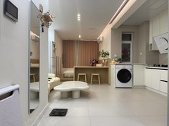 延边延吉天池路市中心 融城樾府13楼 带空调 精装修 一居室 配套齐全出租房源真实图片