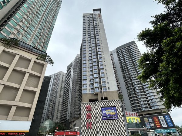 深圳福田皇岗金地名津福田口岸,金地名津1房1厅双阳台24小时看房出租