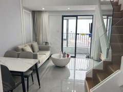 韶关武江新城区保利广场 轻奢现代风舒适公寓 楼下大型商场，衣食住行应有尽有出租房源真实图片