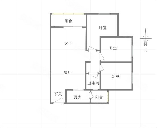 中交锦悦(五期)3室2厅1卫99.9㎡北100万