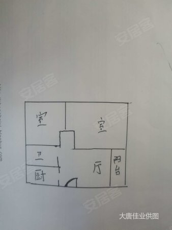 天一仁和悦海大观2室1厅1卫64.6㎡南51万