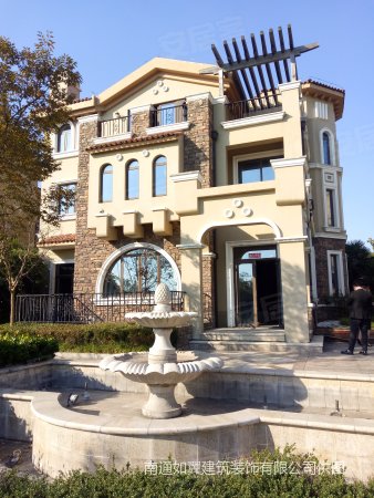 南通中创区附近龙墅关公岛三面环水围绕着岛小独栋现房