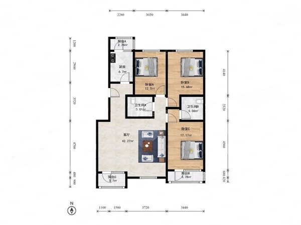 北京海淀马连洼紫成嘉园紫成嘉园,3居2卫,一楼,柳浪家园,丽景苑,博雅