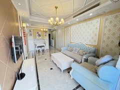 金华婺城婺城江南滨江金色蓝庭江南湖海塘三路口电梯精装大三房带阳台好停车随时看出租房源真实图片