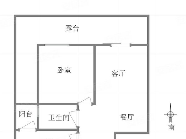 【多图】隆鑫鸿府(1-3期),农业园区租房,隆鑫鸿府(13期) 1室1厅1卫 53