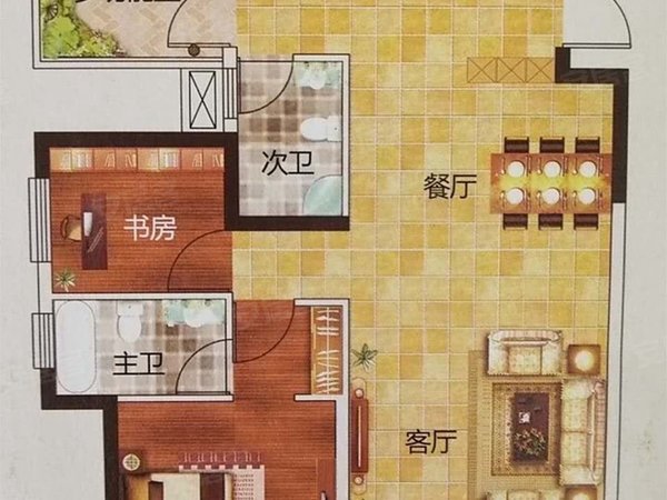 【多图】联发君澜(二期),凤岭北租房,地铁口 近青秀万达 航洋城 万象