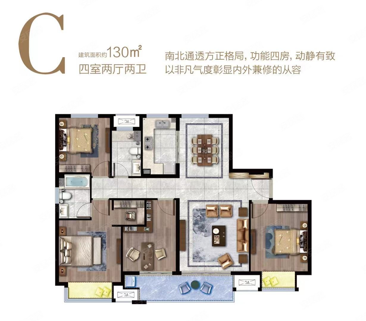 雍景湾洋房四房普装前排无遮挡,看中可谈