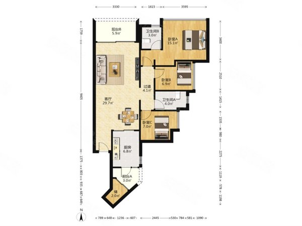 珠江新城中租房,新房上线 珠江新城兴盛路 领峰园 保利心语 全新高端