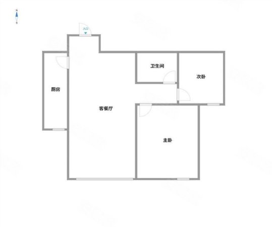 恒安新东城天玺国际A3区2室2厅1卫100㎡南85万