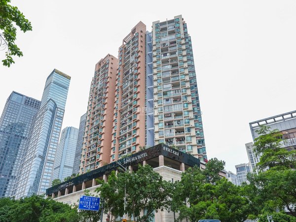 深圳福田福田中心区恒运豪庭(风华盛世)福田cbd 高层南向精装两房