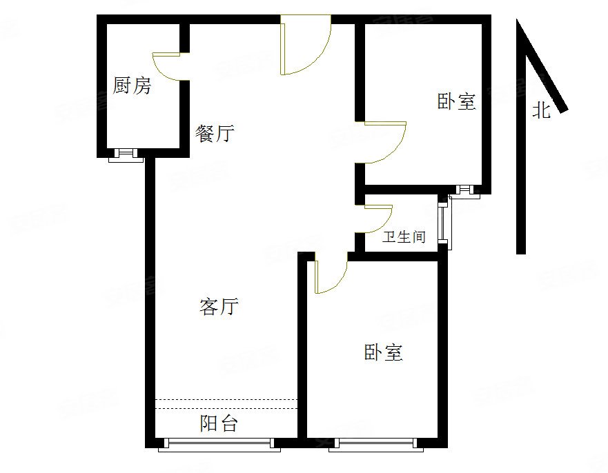 00万元,祥泰正阳东郡二手房,128万,2室2厅,1卫,86平米-青岛安居客