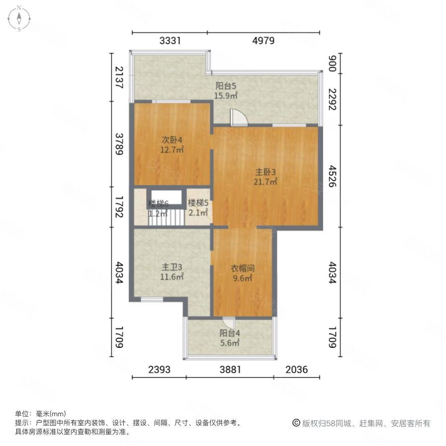 天伦庄园别墅5室2厅5卫385㎡南810万