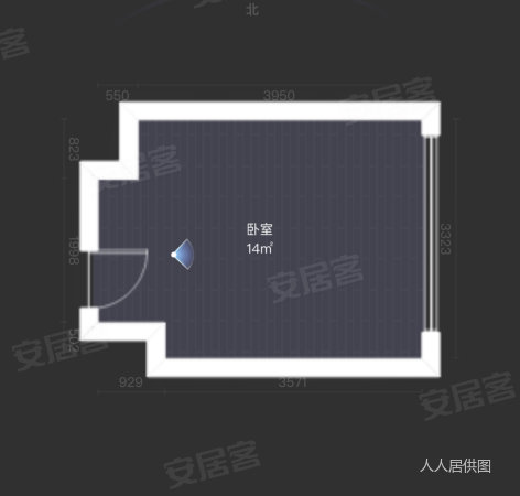 金科天宸十二街区1室0厅1卫35㎡南北22.8万