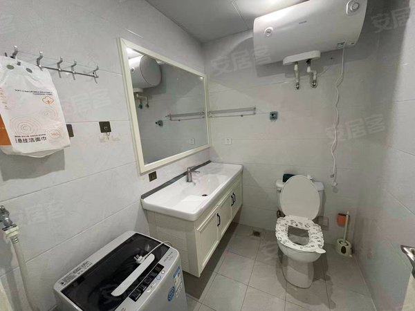 海宁海宁市区海洲城仕公寓皮革城地铁口 皮都公馆 精装1室 家电齐全 看房随时出租房源真实图片