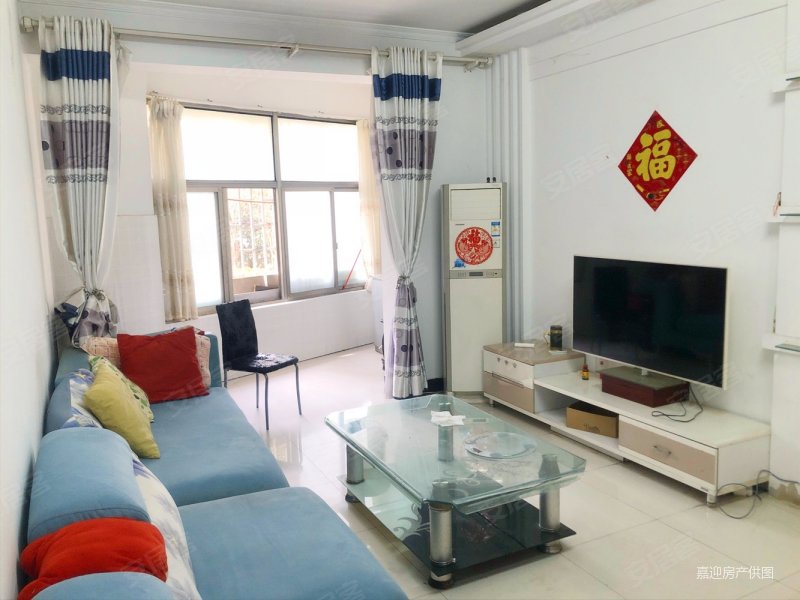 滨河花园小三室低总价有证可分期离豪布斯卡一路之隔