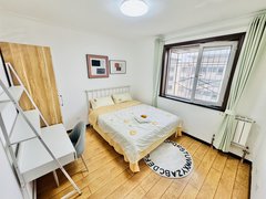 北京昌平回龙观813号霍营站ins风精装次卧 创业单间下楼100米地铁站出租房源真实图片