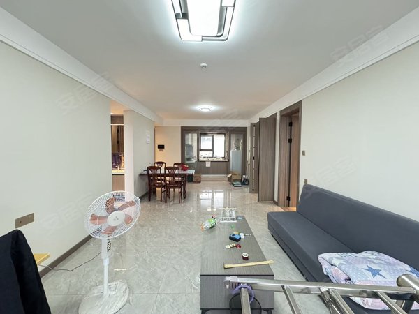 包头九原第九中学万科城一期万科城 117平 大三居 户型方正 标准南北通透双阳卧拎包住出租房源真实图片