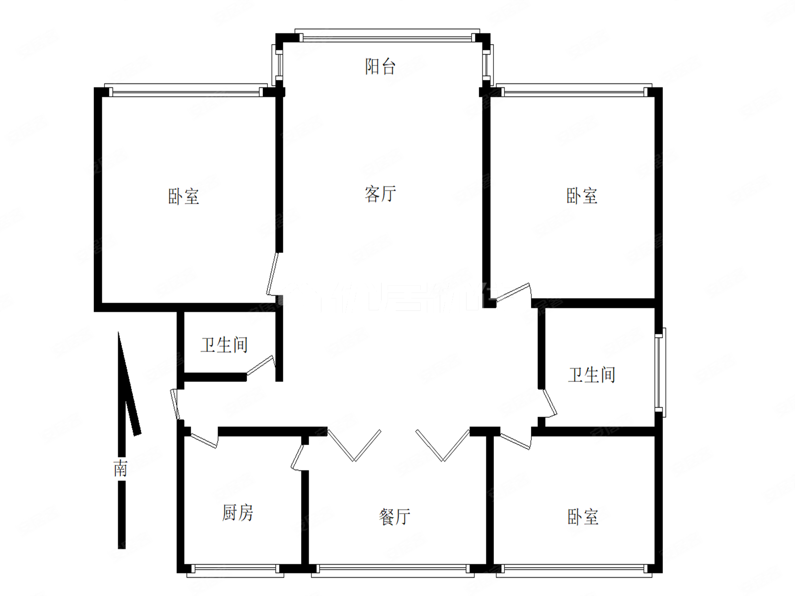 132平 南北通透 普装 恒泰证券小区 诚心出售 价格可议,证券公司家属