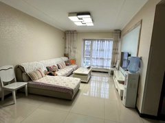 广元利州利州城区东坝东屏华府电梯房两室两厅精装带家具家电空调停车方便出租房源真实图片