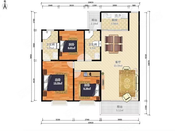 深圳宝安后亭嘉富宝禧花园沙井中心路 全新小区 嘉富宝禧 98平米精装