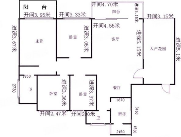 清水大套四,总入户花园20平,客厅带大阳台急售 金沙鹭岛二期二手房