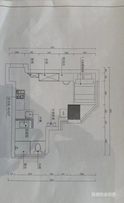 大众河滨酒店公寓1室1厅1卫46.06㎡南188万