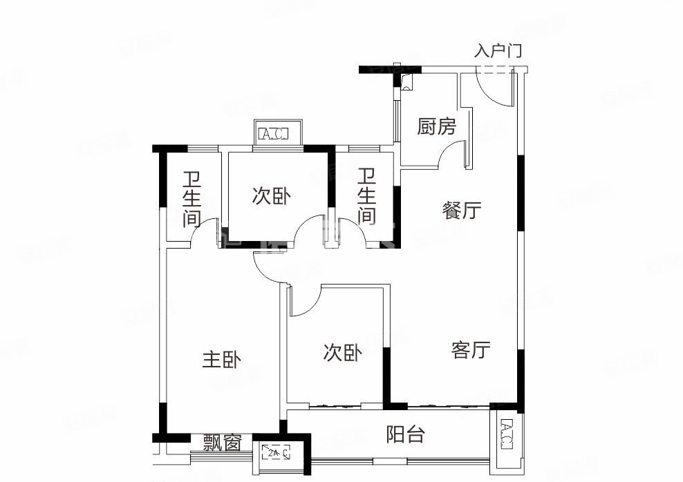 漢華府帶車位精裝未住有贈送面基房源