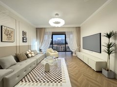 宜春袁州宜阳新区正荣御品滨江精装三房 滨江壹号 押一付一包物业豪华装修随时看出租房源真实图片