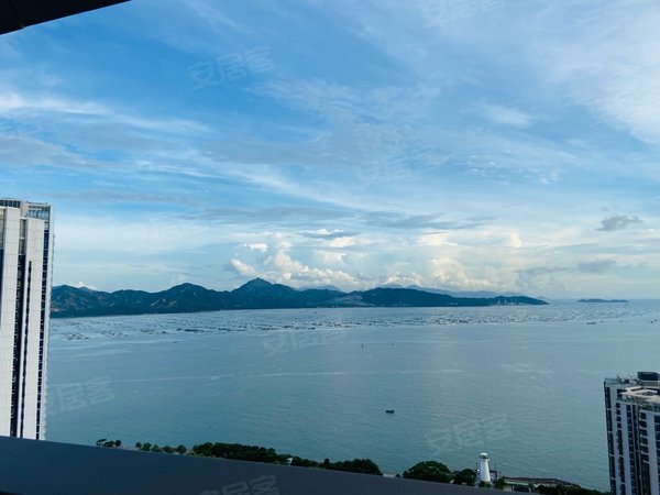 深圳南山蛇口半岛城邦(四期)非常干净清爽漂亮的2房,高楼层看海景出租