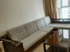 莱芜莱城莱城城区天泰绿城，电梯新房，双气，精装修，带全套家具家电，拎包入住出租房源真实图片