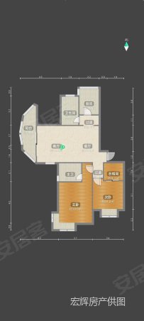 中鼎豪园2室2厅2卫115.51㎡南700万