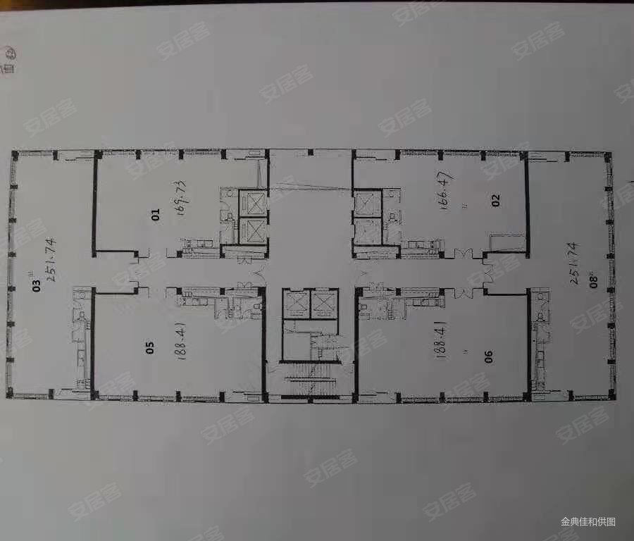 满五年中间层,建外soho西区二手房,700万,3室1厅,1卫,172平米-北京